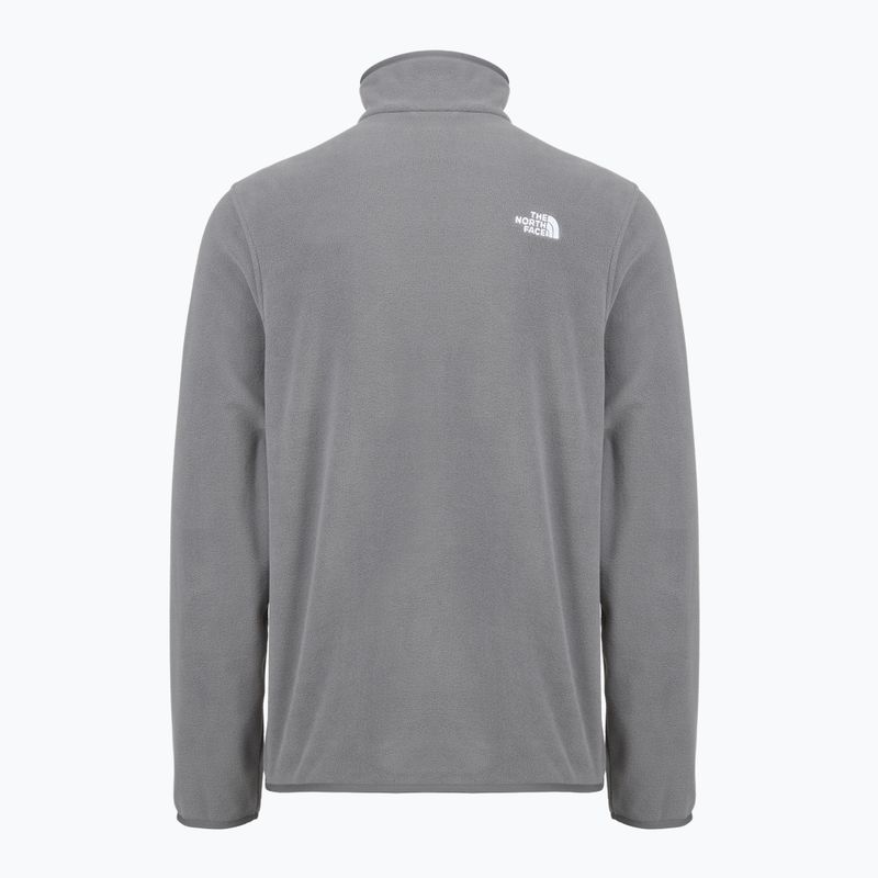 Bluza męska The North Face Glacier Fleece 1/4 Zip smoked pearl 2