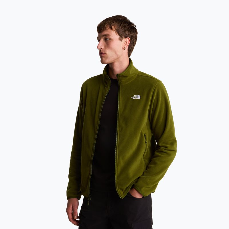 Bluza męska The North Face Glacier Fleece woodland green 4