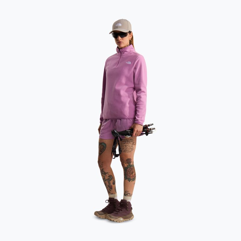 Bluza damska The North Face Glacier Fleece 1/4 Zip hushed lavender 2