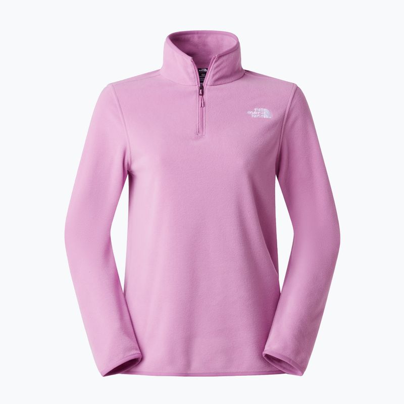 Bluza damska The North Face Glacier Fleece 1/4 Zip hushed lavender 5