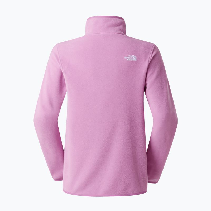 Bluza damska The North Face Glacier Fleece 1/4 Zip hushed lavender 6