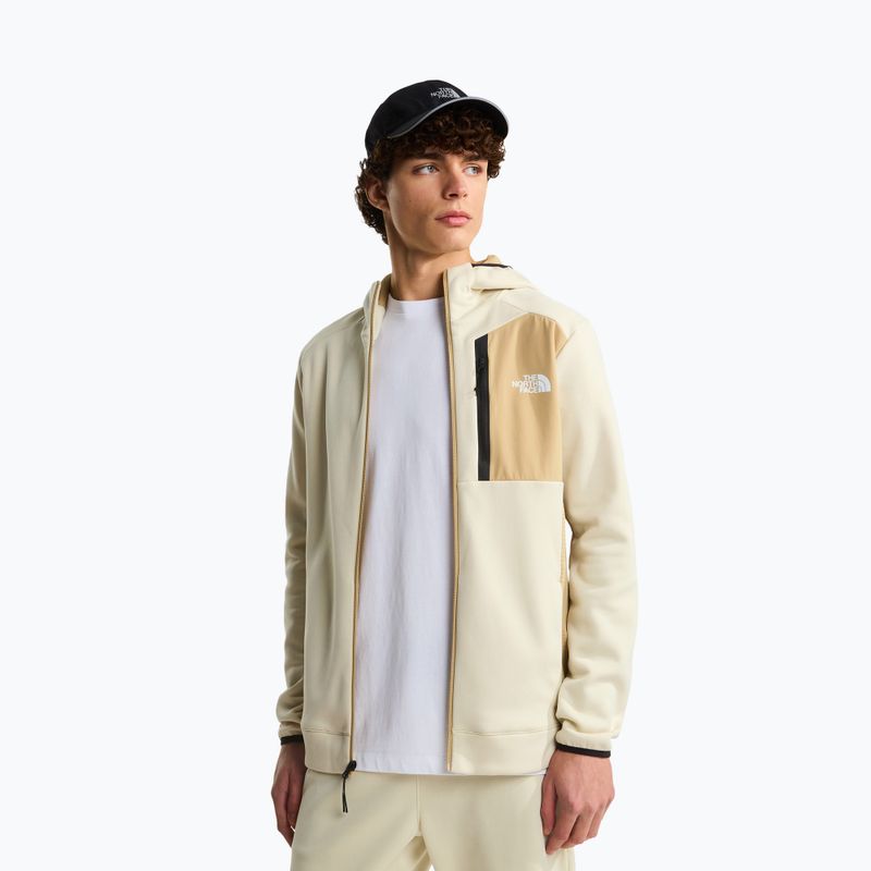 Bluza męska The North Face Mountain Athletics Fleece Full Zip desert stone/khaki 4