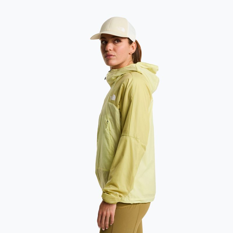 Kurtka przeciwwiatrowa damska The North Face Ridgelite Futurefleece Wind lemon mist/pearl 4