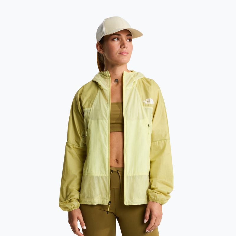 Kurtka przeciwwiatrowa damska The North Face Ridgelite Futurefleece Wind lemon mist/pearl 5