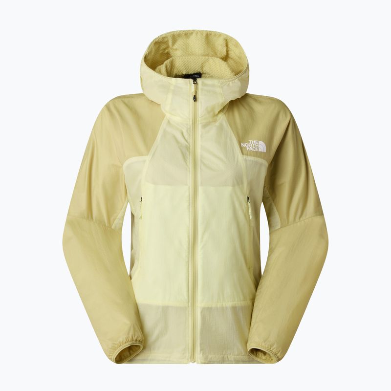 Kurtka przeciwwiatrowa damska The North Face Ridgelite Futurefleece Wind lemon mist/pearl 6