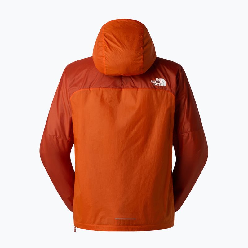 Kurtka przeciwwiatrowa męska The North Face Ridgelite FF Wind lava red/iron clay 7