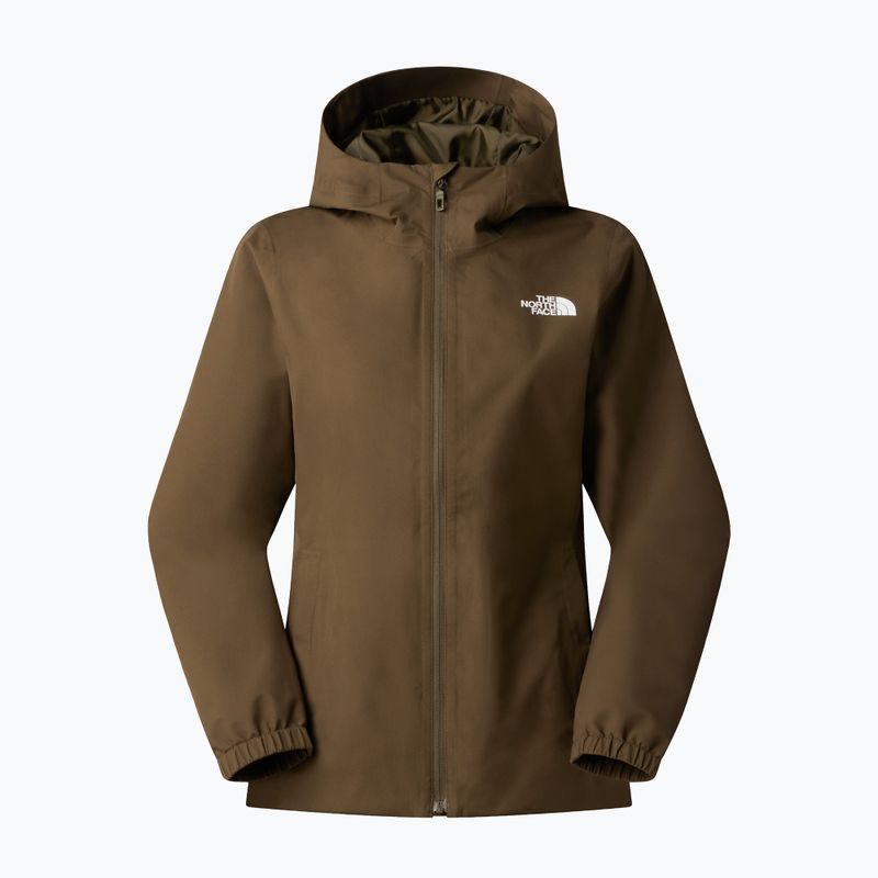 Kurtka softshell damska The North Face Quest Mono taupe green 6