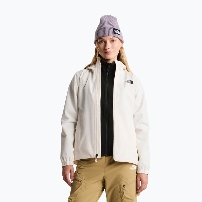 Kurtka softshell damska The North Face Quest Mono white dune 5