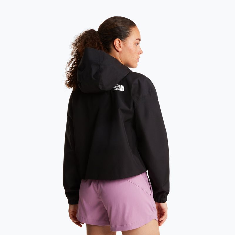 Kurtka przeciwdeszczowa damska The North Face Quest Mono Cropped tnf black 3