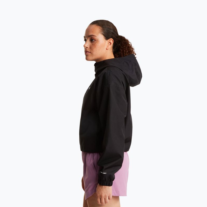 Kurtka przeciwdeszczowa damska The North Face Quest Mono Cropped tnf black 4