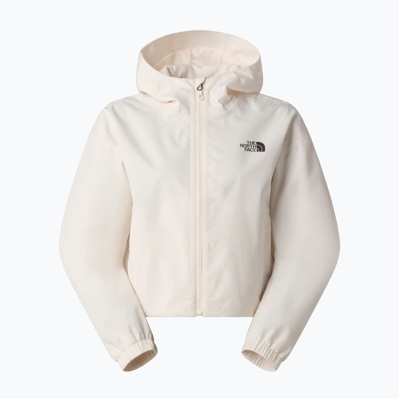 Kurtka przeciwdeszczowa damska The North Face Quest Mono Cropped white dune 6