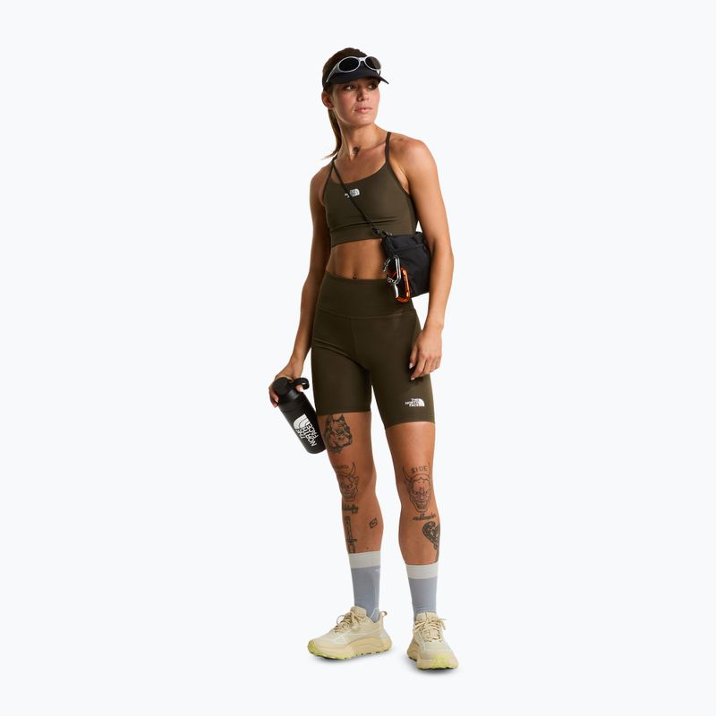 Spodenki trekkingowe damskie The North Face Flex 8IN Tight new taupe green 2