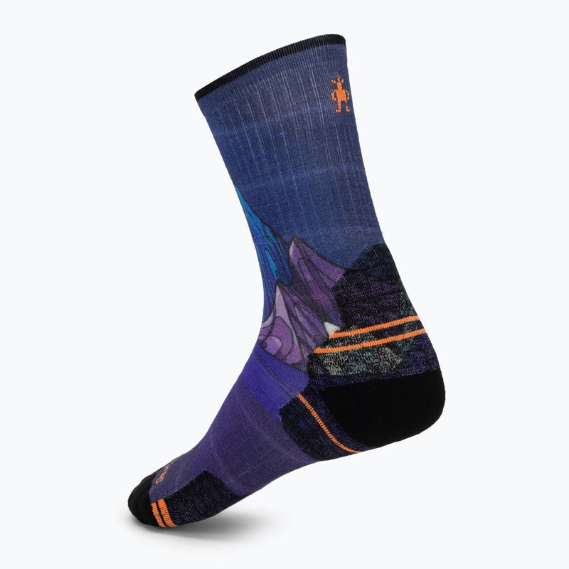 Skarpety Smartwool Hike Mountain Lake Print Crew deep navy 2