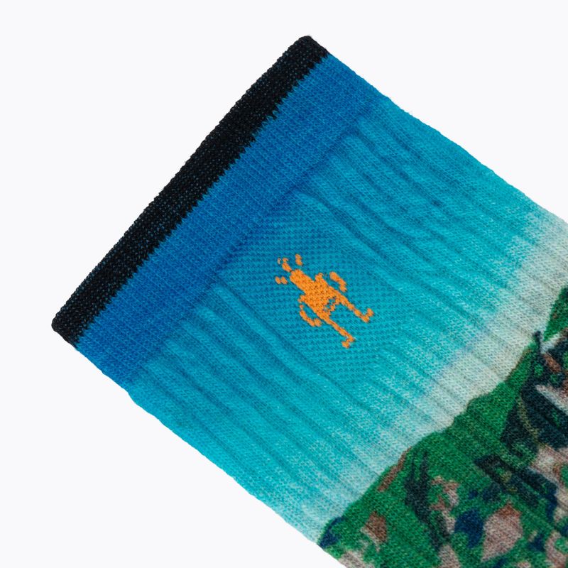 Skarpety damskie Smartwool Hike Mountain Lake Print Crew capri 3