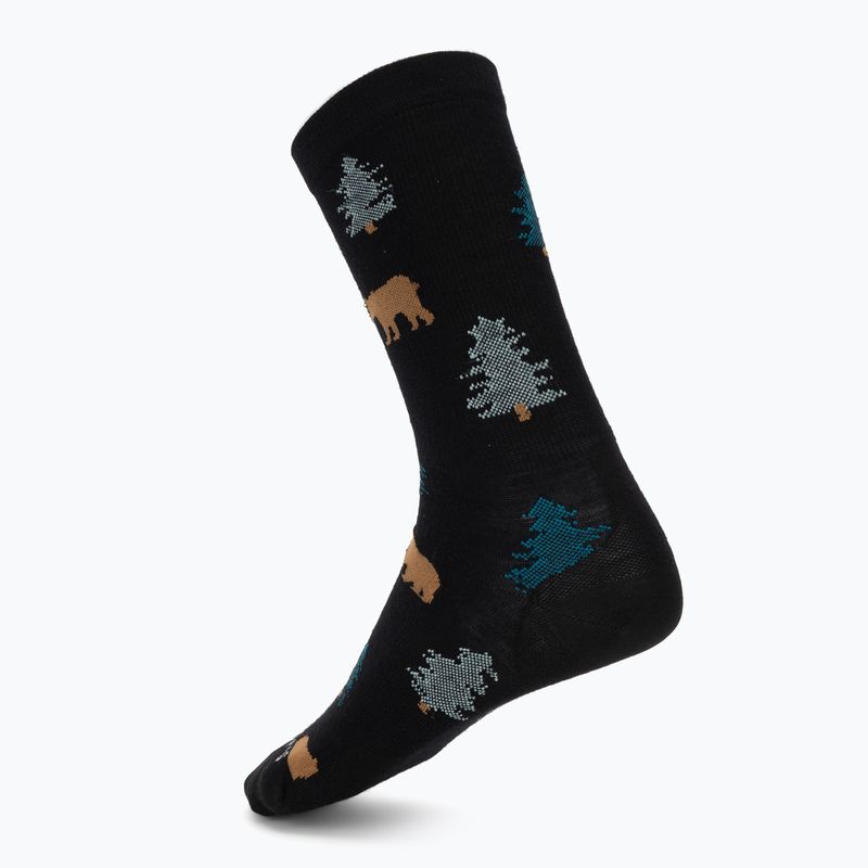 Skarpety Smartwool Everyday Trough The Trees Crew black 2