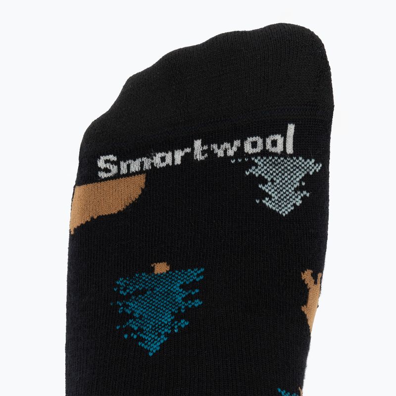 Skarpety Smartwool Everyday Trough The Trees Crew black 3