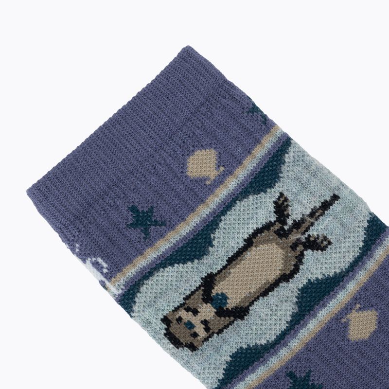 Skarpety damskie Smartwool Hike Otter Float Crew nightfall blue 3