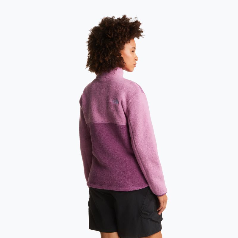 Bluza polarowa damska The North Face Yumiori Full Zip chroma purple/hushed lavender 3