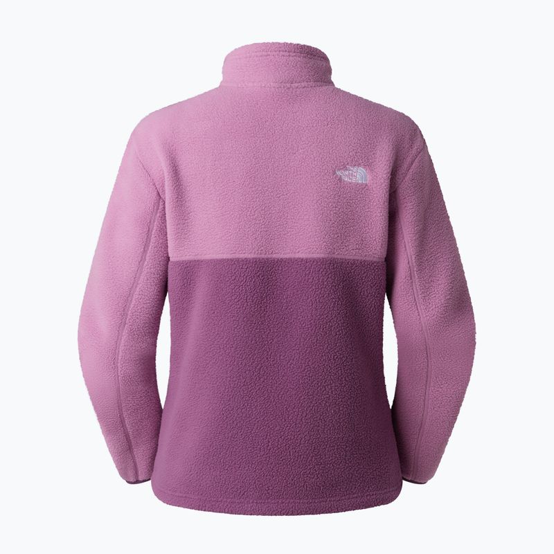 Bluza polarowa damska The North Face Yumiori Full Zip chroma purple/hushed lavender 7