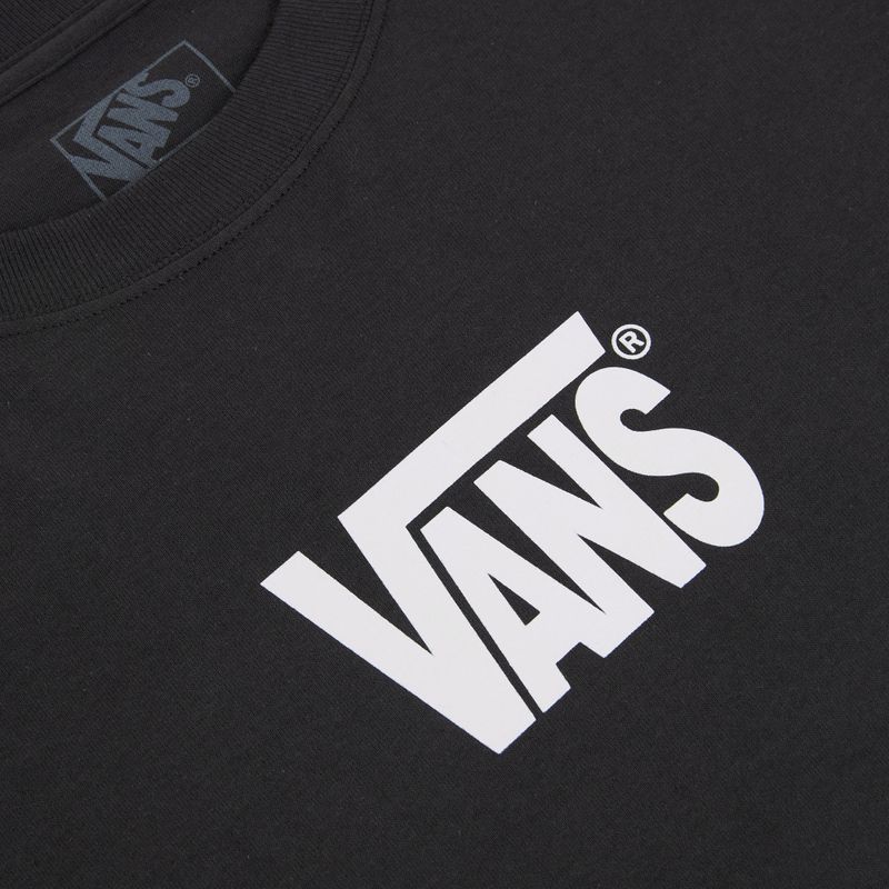 Koszulka męska Vans Stretch Logo Tee black/white 3