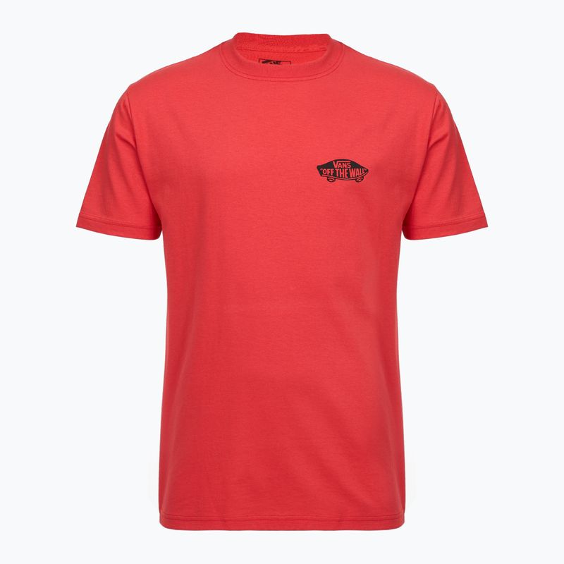 Koszulka męska Vans Double Standard Tee crimson haze
