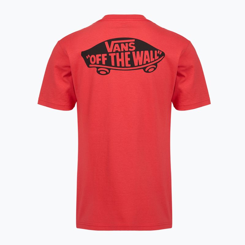 Koszulka męska Vans Double Standard Tee crimson haze 2