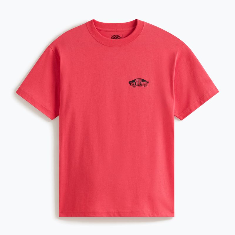 Koszulka męska Vans Double Standard Tee crimson haze
