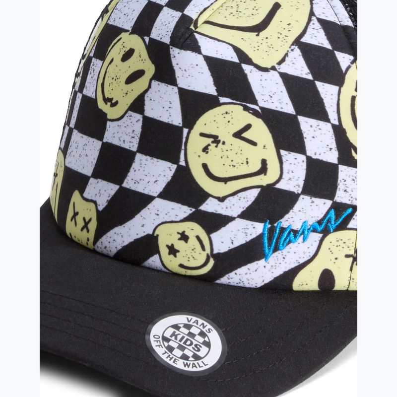 Czapka z daszkiem dziecięca Vans Twisted Vans Trucker black 3