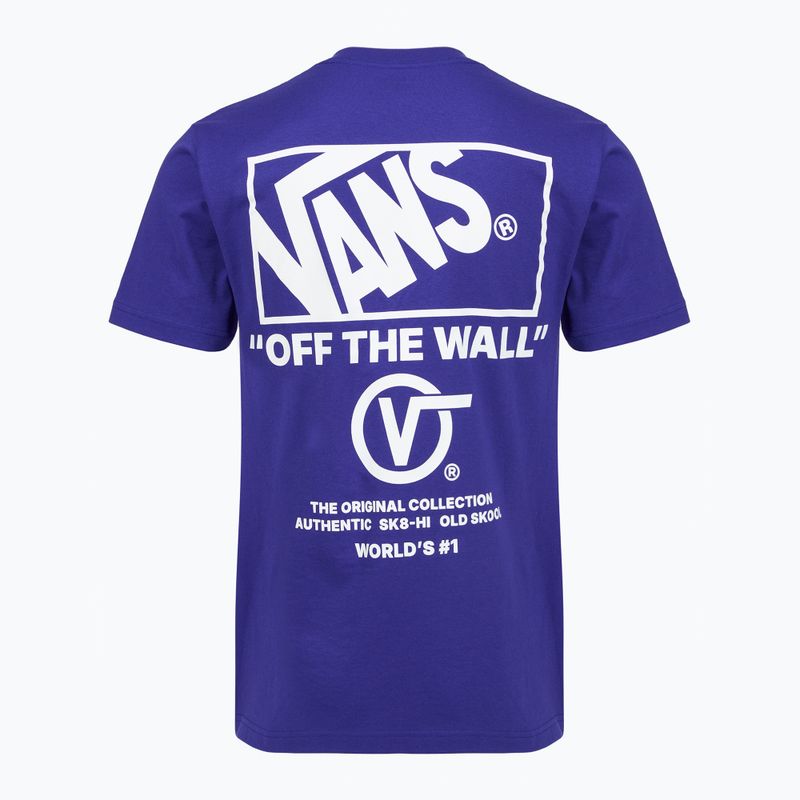 Koszulka męska Vans Stacked Hi Tee royal cobalt 2
