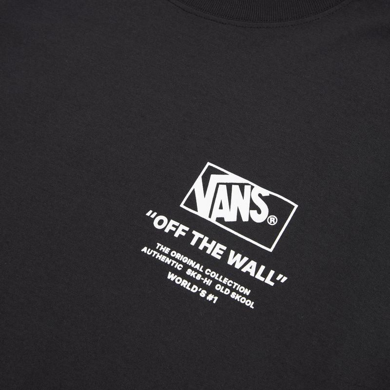 Koszulka męska Vans Stacked Hi Tee black/white 3