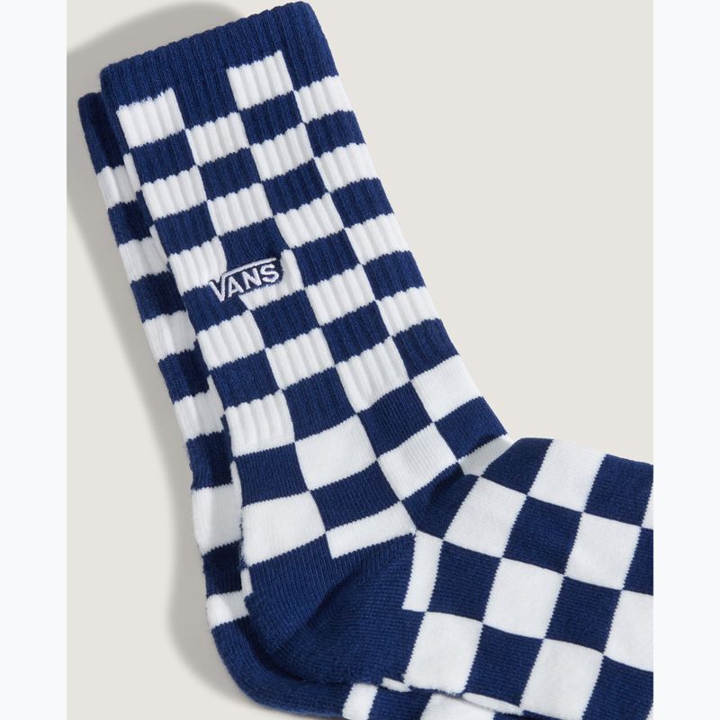 Skarpety Vans Checkerboard Crew deep indigo 3
