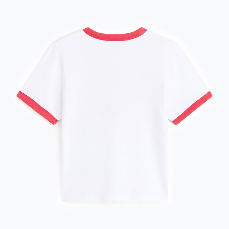 Koszulka damska Vans Center Chest Ringer Tee white 2