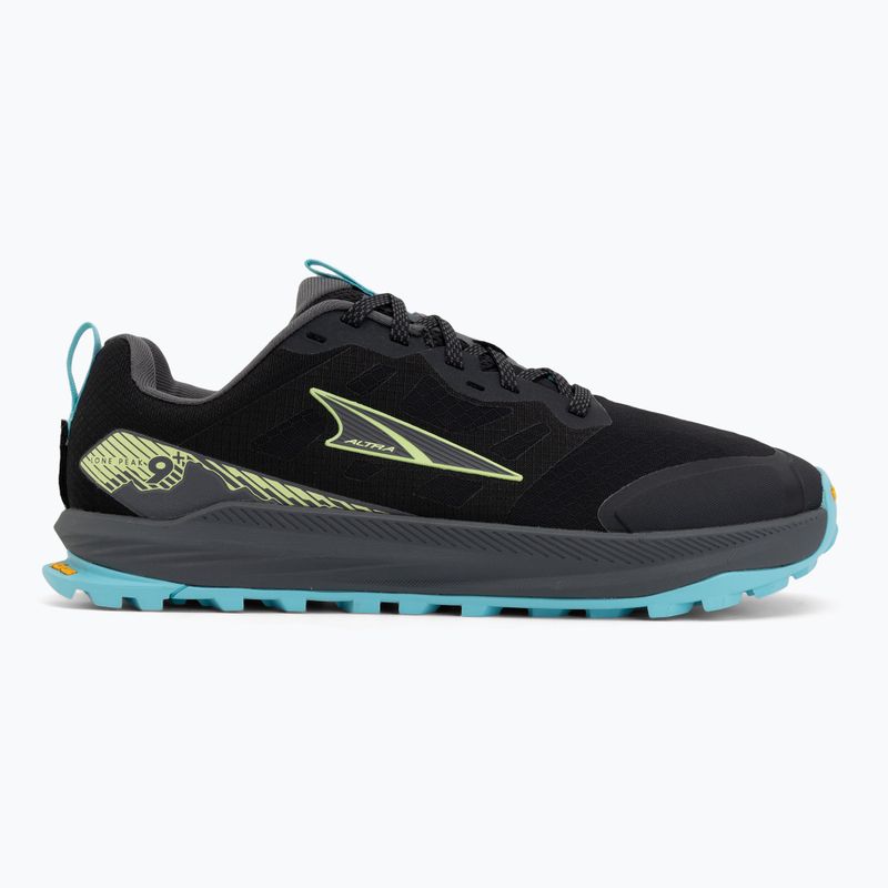 Buty do biegania męskie Altra Lone Peak 9+ black/lime 2