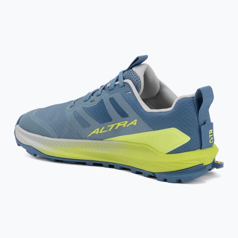 Buty do biegania damskie Altra Lone Peak 9+ blue/lime 3