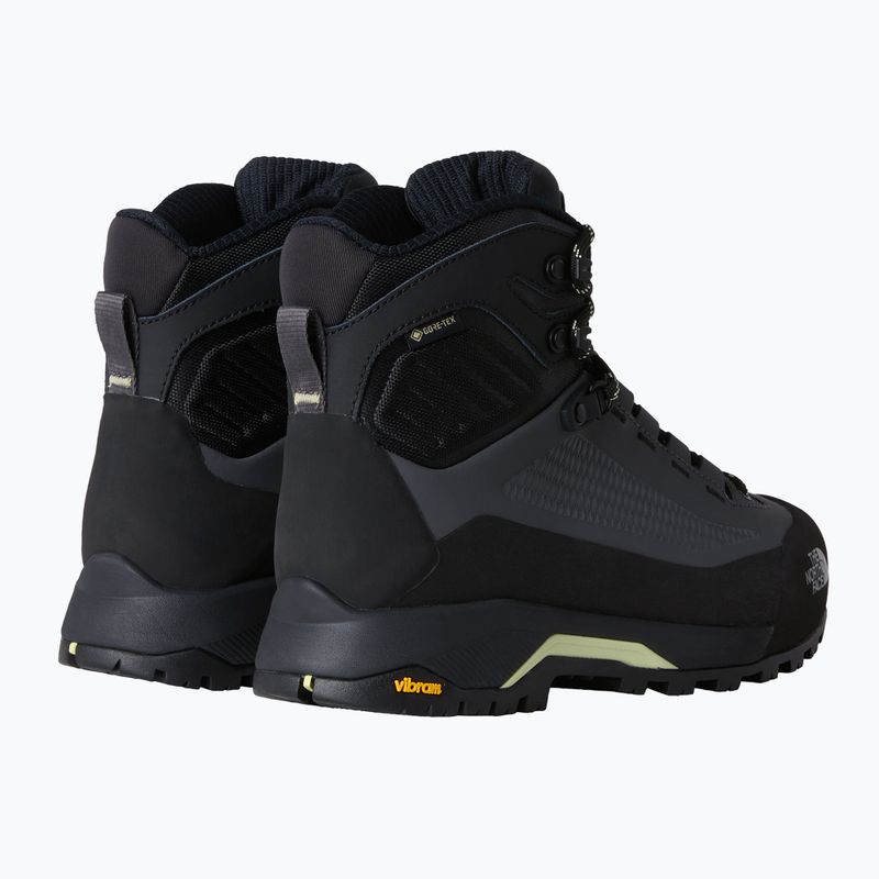 Buty podejściowe  damskie The North Face Verto Alpine Mid Gore-Tex anthracite grey/lemon mis 3