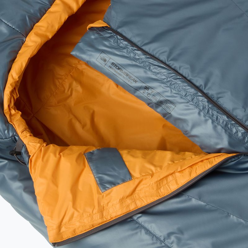 Śpiwór The North Face Stormbreak 35F Long granite grey/dust orange 4