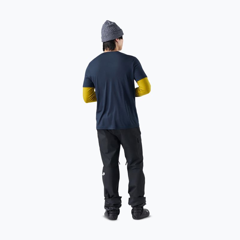 Koszulka męska Smartwool Alpine Trace Active Graphic Tee SS deep navy 2
