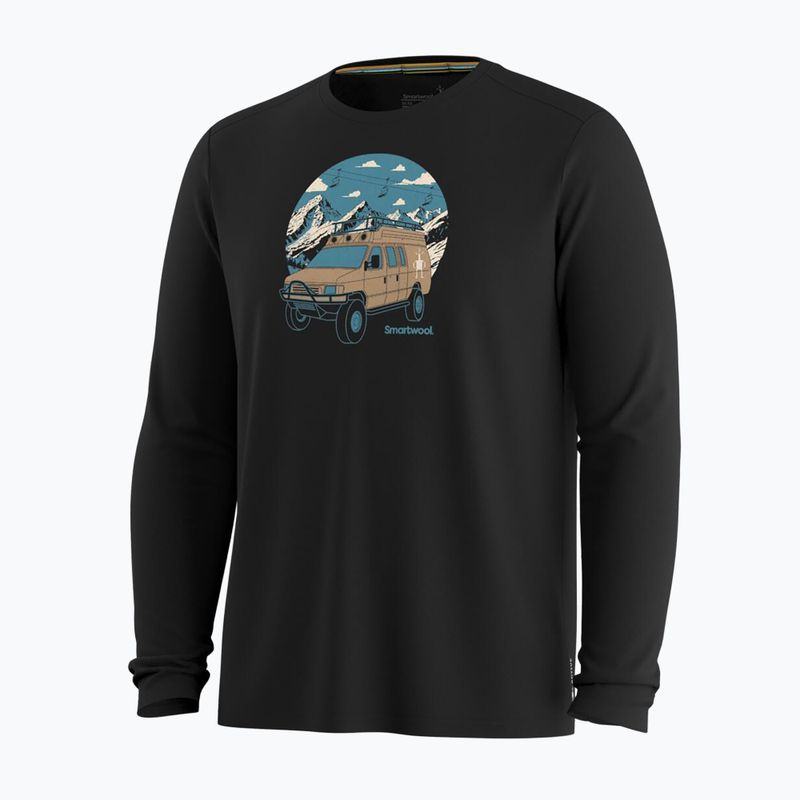 Longsleeve męski Smartwool First Chair Pursuit Active LS black 3