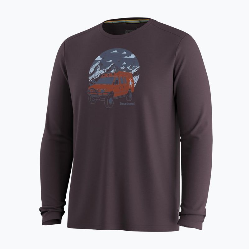 Longsleeve męski Smartwool First Chair Pursuit Active LS mink heather 3