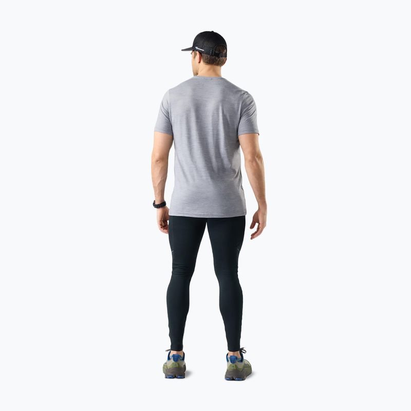 Koszulka męska Smartwool Moose Mode Active Graphic Tee SS light gray heather 2