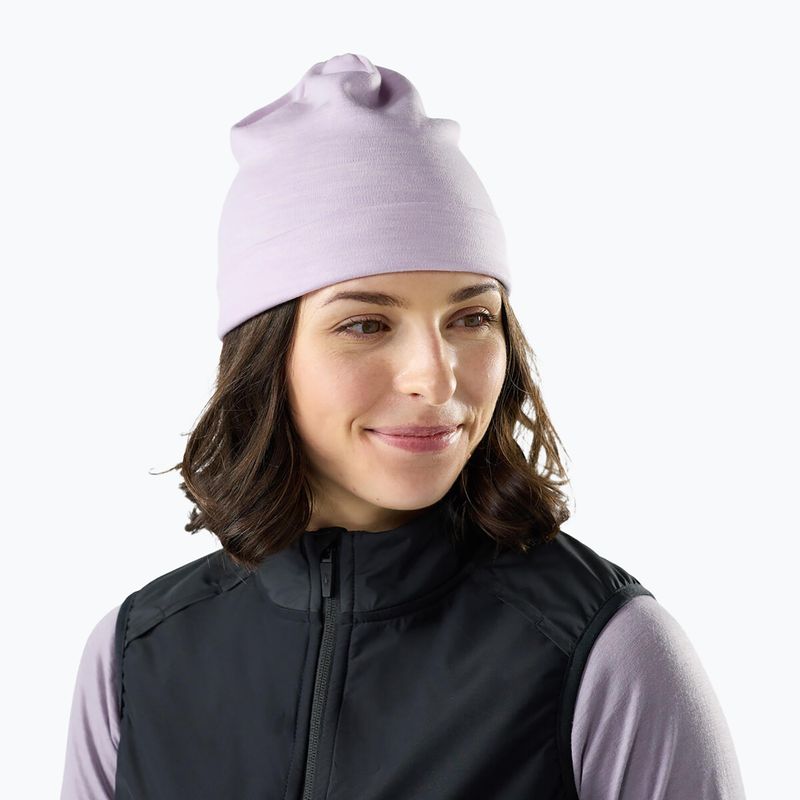 Czapka zimowa Smartwool Merino Reversible Cuffed lavender sky heather 3