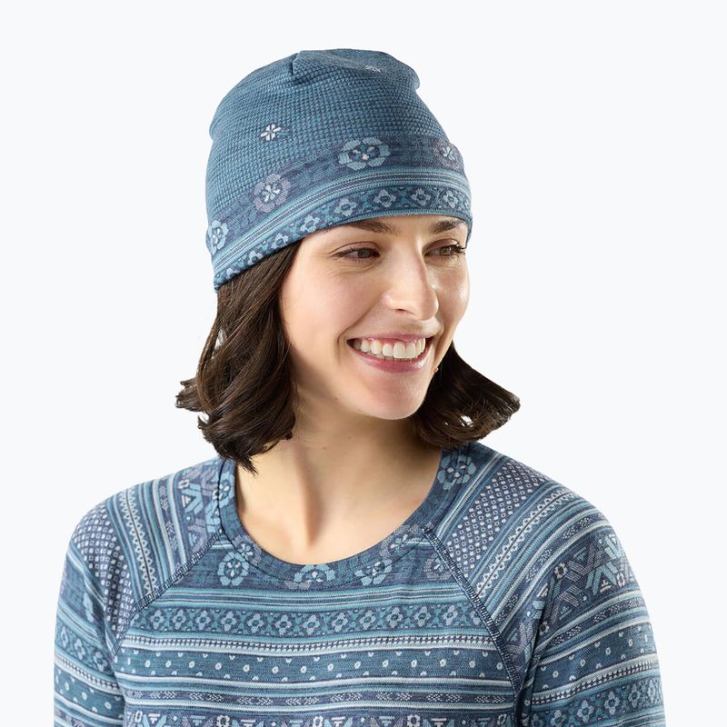 Czapka zimowa Smartwool Merino Reversible Cuffed nightfall fair isle fun 2