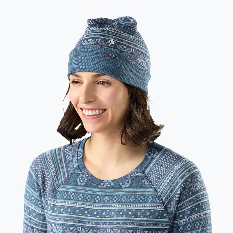 Czapka zimowa Smartwool Merino Reversible Cuffed nightfall fair isle fun 3