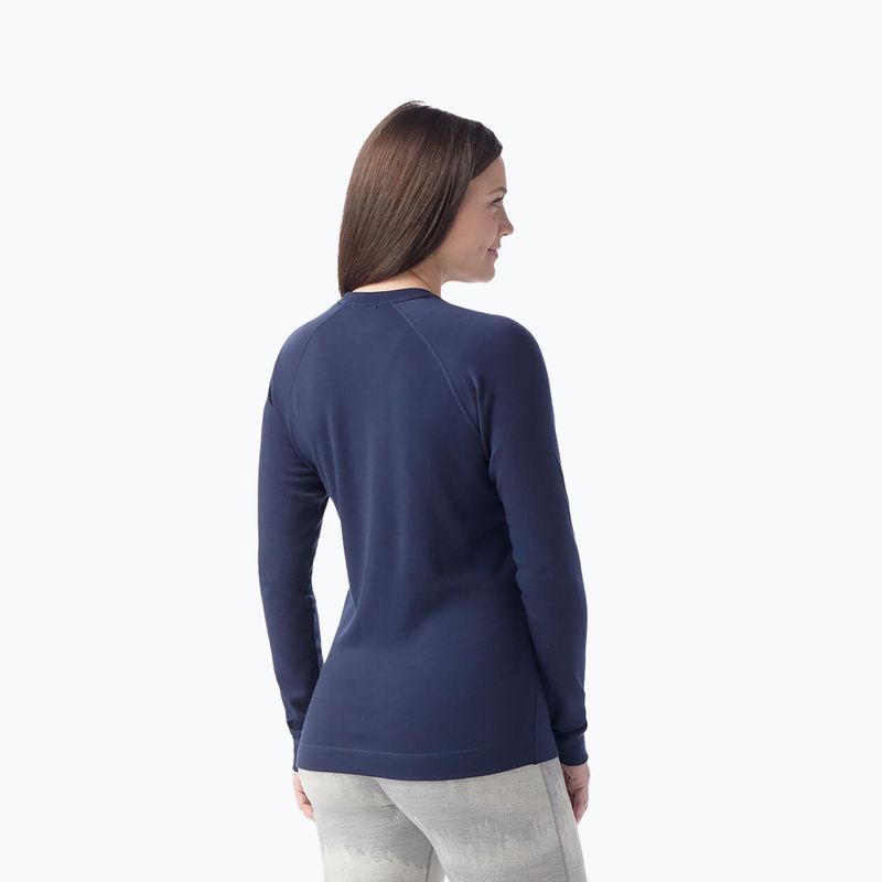 Bluza termoaktywna damska Smartwool Merino 250 Baselayer Crew Boxed deep navy 2