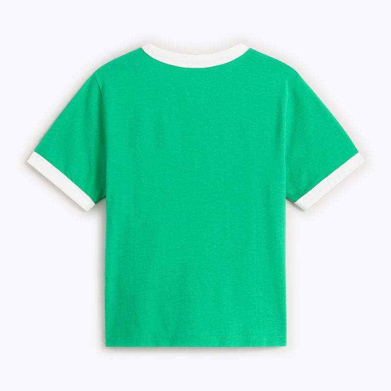 Koszulka damska Vans Center Chest Ringer Tee vivid verdant 2