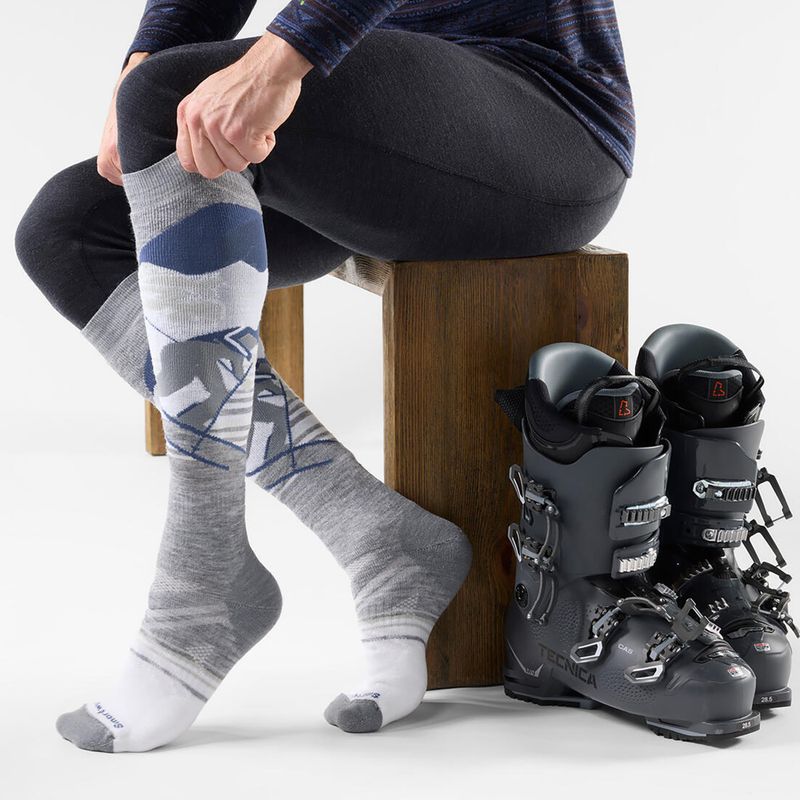 Skarpety narciarskie Smartwool Ski Full Cushion Chute the Moon OTC light gray 2
