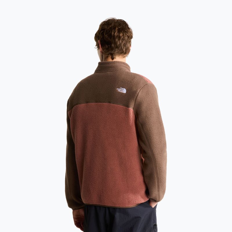 Bluza polarowa męska The North Face Yumiori Full Zip copper silt/smo 3