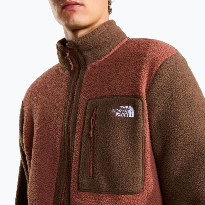 Bluza polarowa męska The North Face Yumiori Full Zip copper silt/smo 4