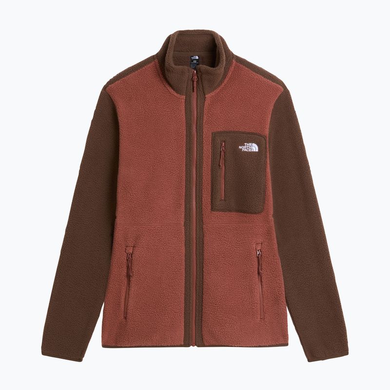 Bluza polarowa męska The North Face Yumiori Full Zip copper silt/smo 5