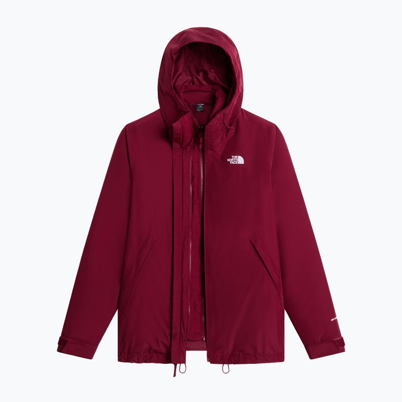 Kurtka 3w1 damska The North Face Carto Mono Triclimate Hooded burgundy crush 3